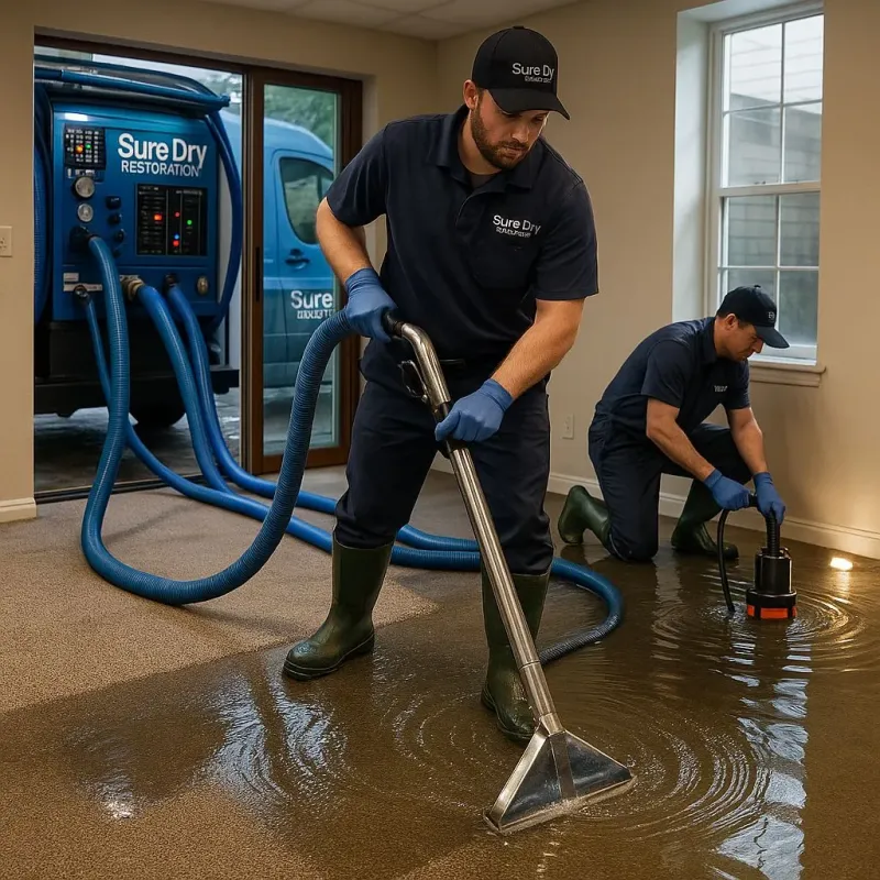 Water Extraction and Removal process in Bayboro, NC